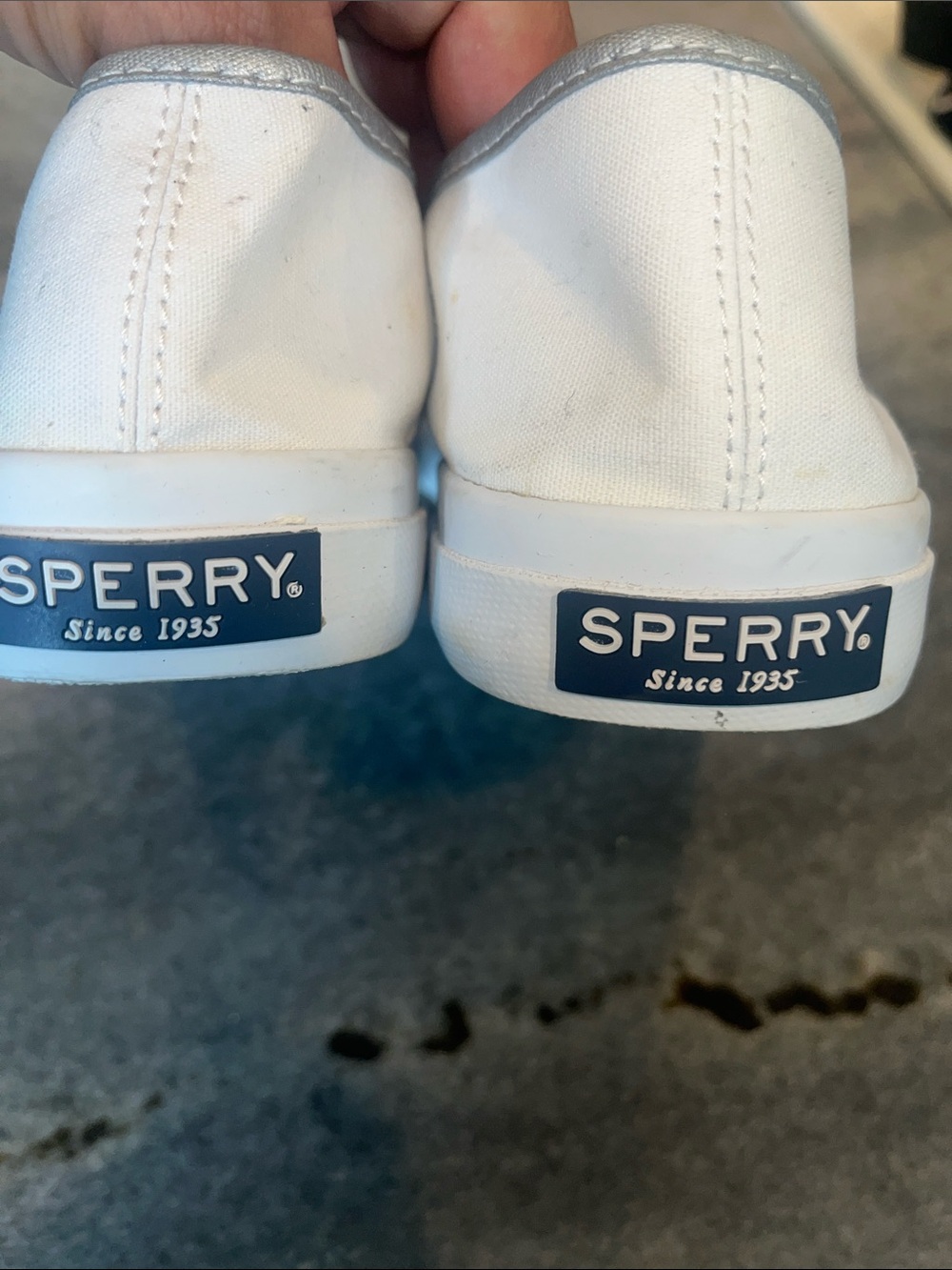 Sperry Gold & White C-3PO and R2-D2 Slip-On Loafers - Picture 9 of 10